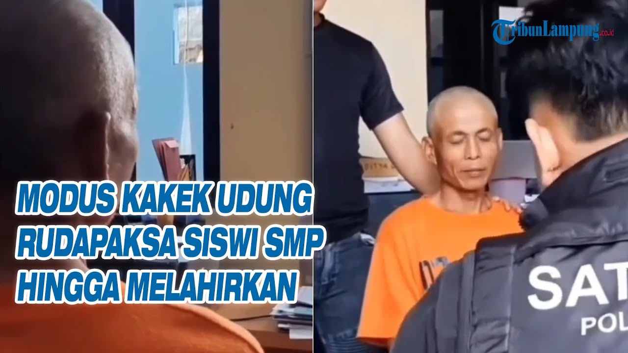 Modus Kakek Udung Rudapaksa Siswi SMP Hingga Melahirkan, Nikahi Korban Lalu Ceraikan