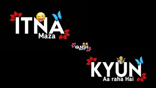 Balam Pichkari Song Status // Holi Special // Black Background status //
