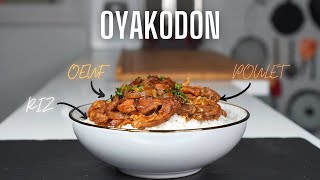 BOL DE RIZ JAPONAIS AU POULET & AUX OEUFS -- OYAKODON -- FOOD IS LOVE