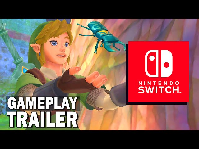 Zelda Skyward Sword HD : GAMEPLAY TRAILER OFFICIEL Nintendo Switch