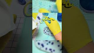 Aquacast Marbling Method 4: Water + Pigment Dribble (Wild)