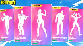 TOP 30 LEGENDARY FORTNITE DANCES WITH THE BEST MUSIC
