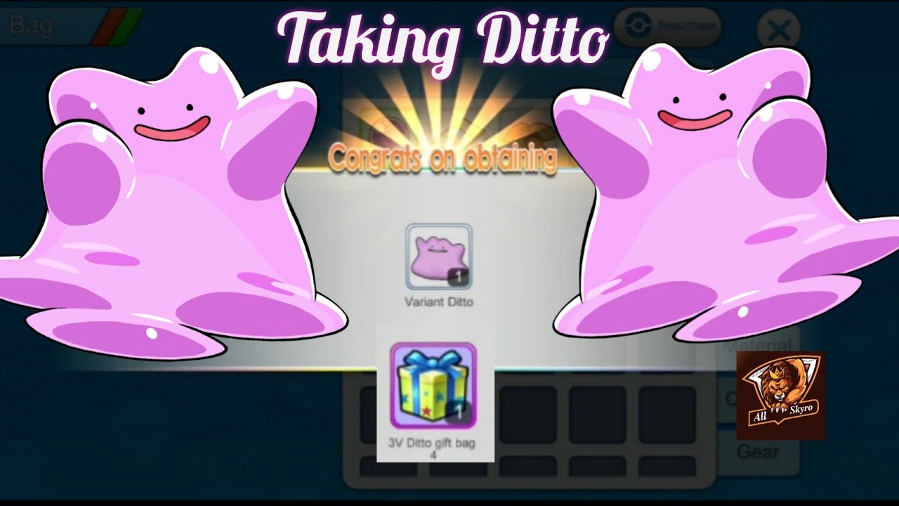 How to Get Ditto In Pokemon Monster Of Glory | What is the Use Of Ditto| How to Pokemon More Strong
