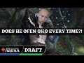 Does he open oko every time  outlaws of thunder junction draft  mtg arena