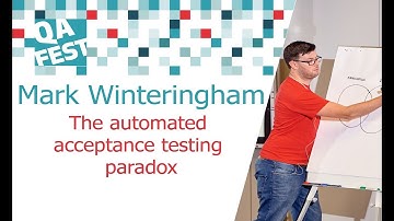 The automated acceptance testing paradox - Mark Winteringham. QA Fest 2017