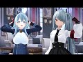 【ブルアカ】アコとイオリのささやかな息抜き【BlueArchive MMD】