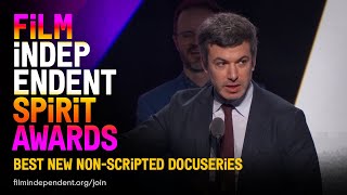 THE REHEARSAL wins BEST NEW NON-SCRIPTED SERIES at the 2023 Film Independent Spirit Awards.