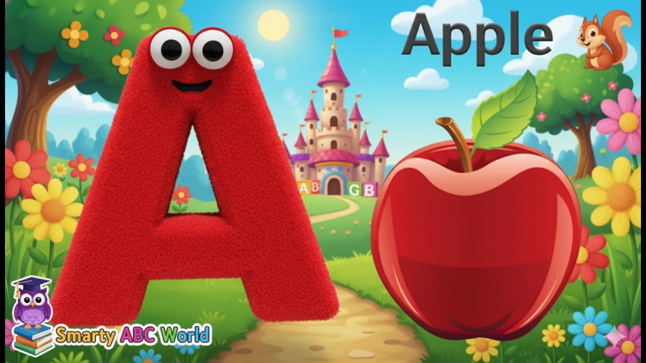 🌟 Learn Colors & Alphabet Fun! 3D Music for Toddlers - YouTube