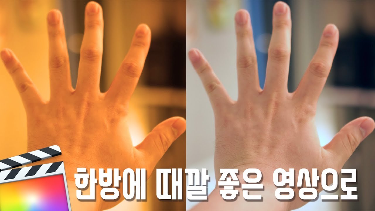 내 영상 한방에 때깔좋은 영상으로 / 파이널컷