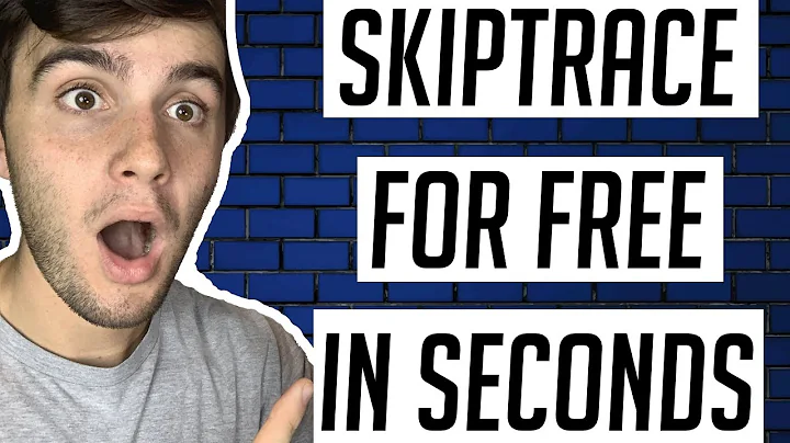 How to Skiptrace for FREE |Wholesaling Real Estate