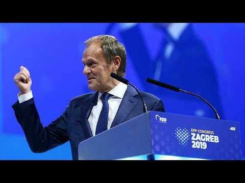 Tusk: de presidente saliente del Consejo Europeo a nuevo presidente de los populares europeos