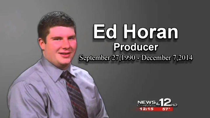 Ed Horan, this is our final farewell to you.