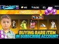 Buying All Rare Items in Subscriber Account || Crying Moment 😭