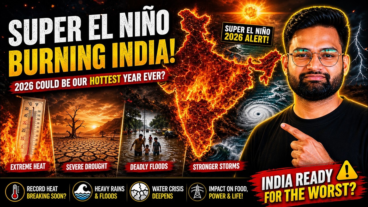 Is 2026 India's Hottest year ️ |🚨 Super El Niño is Coming | Ashish ...