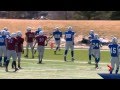Calgary Midget football action