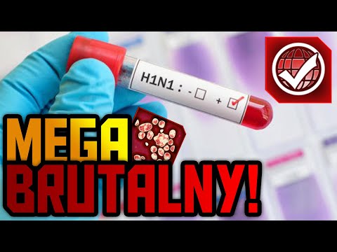 ŚWIŃSKA GRYPA (H1N1) | MEGA BRUTALNY | PLAGUE INC EVOLVED (poradnik)