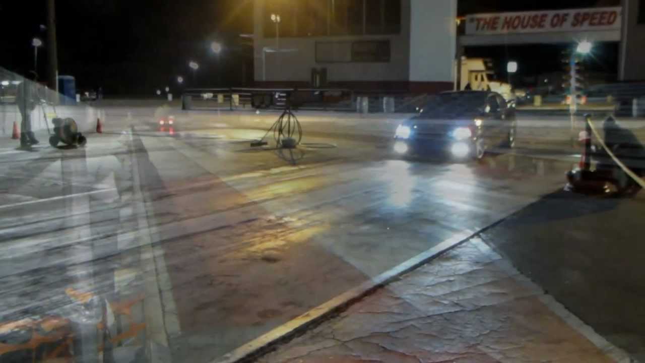 CES Motosport Stg 3 Turbo M3 at Darlington Dragway Burnouts and launches