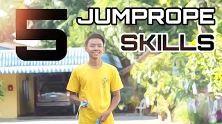 TUTORIAL 5 JUMPROPE FREESTYLE SKILLS