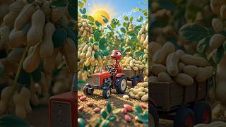 Little Ant Driving Tractor in Peanut Farm 🚜🐜 | Cute Animation #cuteAnt #antstory #minifarmer