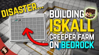 Hermitcraft S10 @iskall85's Creeper Farm - Does It Work On Bedrock? Parity Check