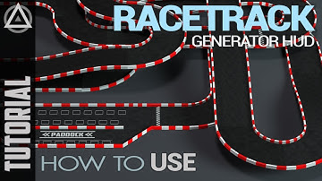 RACETRACK GENERATOR HUD - HOW to USE [TUTORIAL] Neurolab Inc. (Second Life)