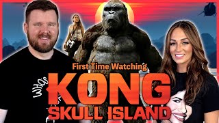 My wife watches KONG: SKULL ISLAND for the FIRST time || Monsterverse