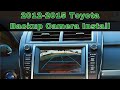 Toyota Backup Camera Installation For OEM 6.1