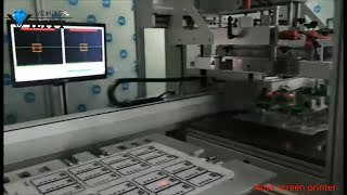 Vility Automatic CCD Screen Printer Screen Printing  for Membrane switch