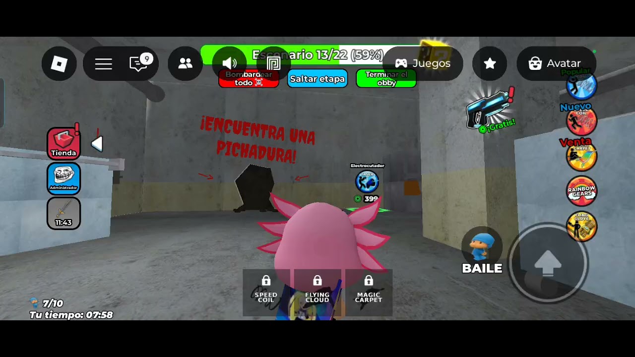 Thiago escapando la prisión de pocoyo*Roblox*