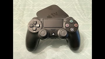 Gebruik een PlayStation 4-controller met je Apple TV