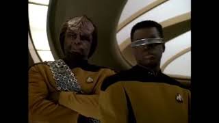 Data shows how not to behave around Data as a second in command