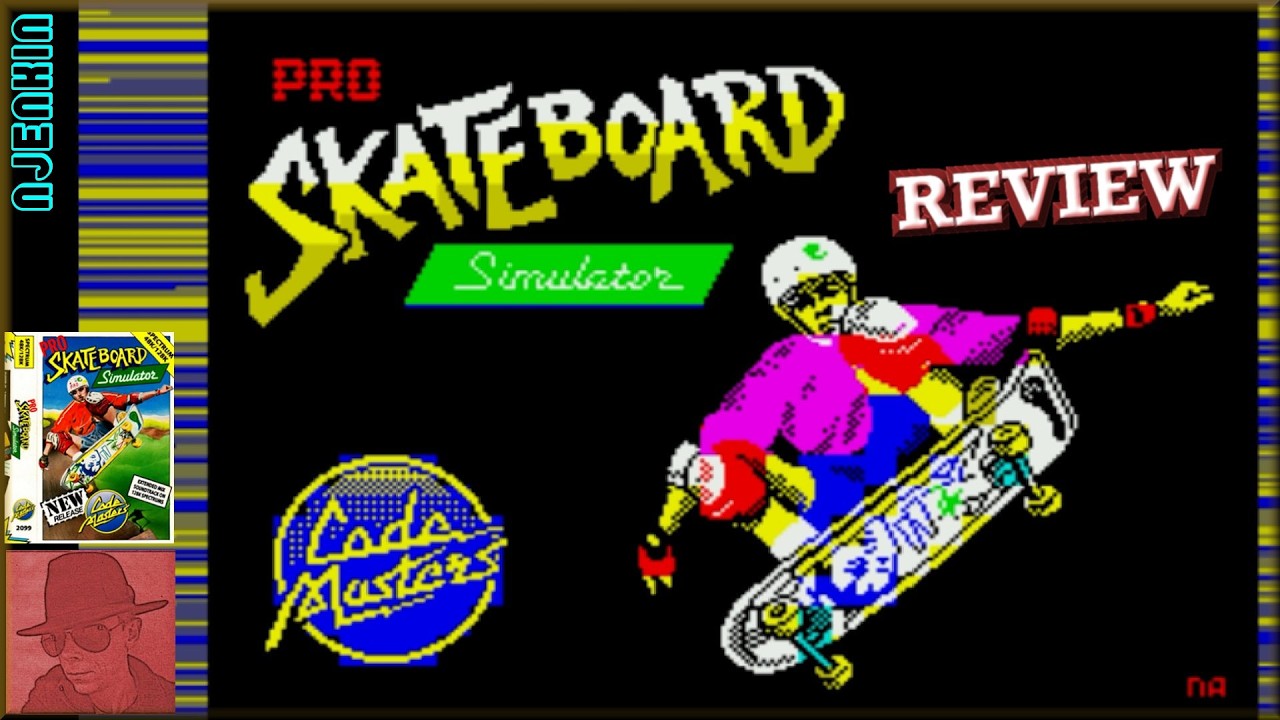 ANTI SKATEBOARDING CLUB スケボー7.81 Pro Skateboard Simulator - on the ZX Spectrum 128K !! with