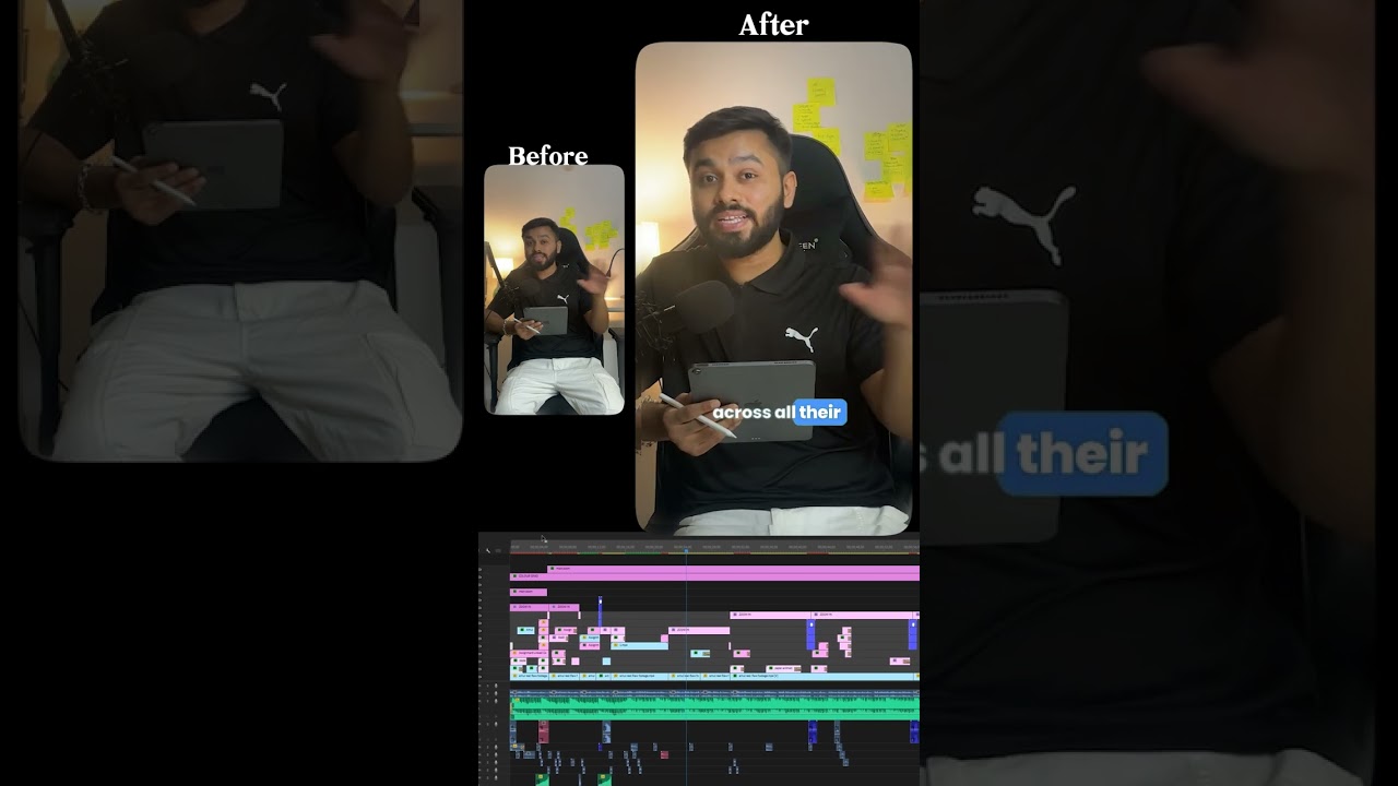 Reel edit breakdown