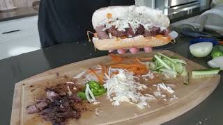 Лучше чем Шаурма/Beef Pho Sandwich/Аппетитно/Быстро/Фа Сендвич