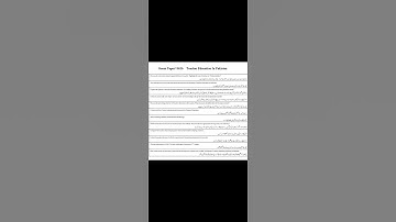 GUESS PAPER 8626 TEACHER EDUCATION IN PAKISTAN #viral #aiou #aiou_updates #jhwconcepts