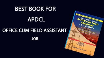 BEST GUIDE BOOK FOR APDCL EXAM