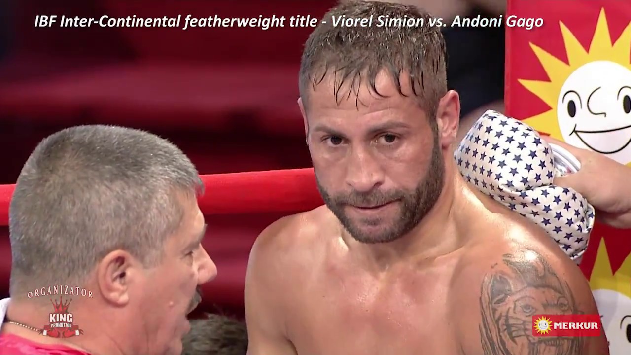 Gala de Box „Bombardament in Arena” Viorel Simion vs. Andoni Gago Lopez - IBF InterContinental title