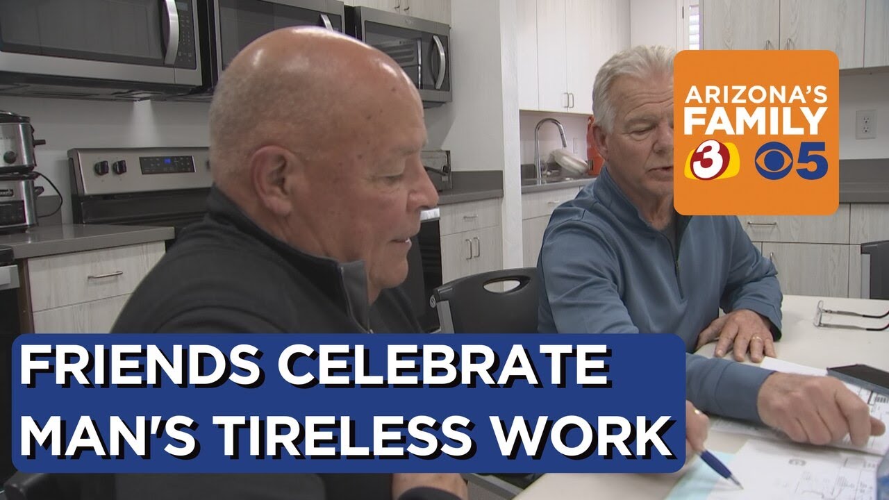 Friends celebrate man who only wants Phoenix recreation center to be the best