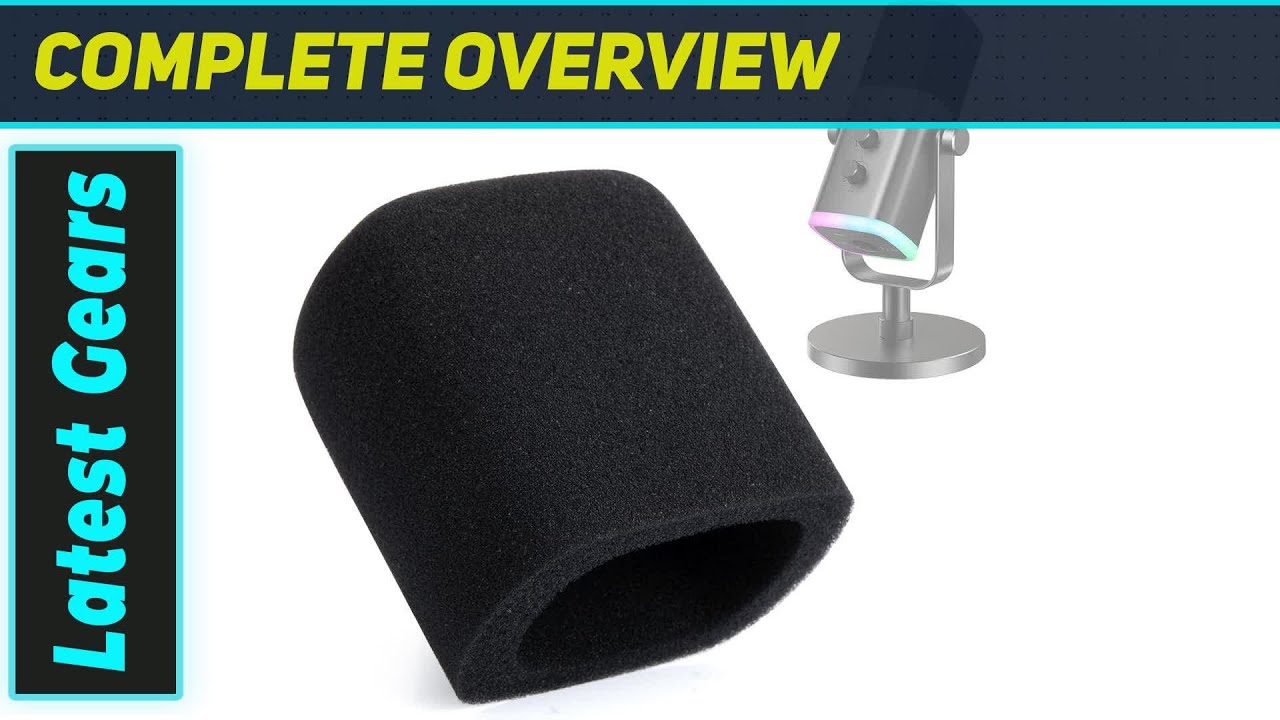 Best YOUSHARES Foam Windscreen for Fifine AM8: Perfect Sound Quality