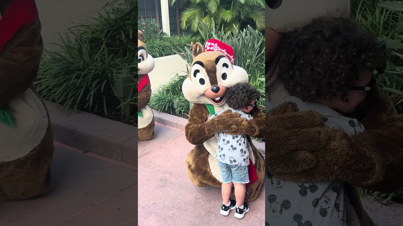 Chip & Dale at Hollywood Studios! 