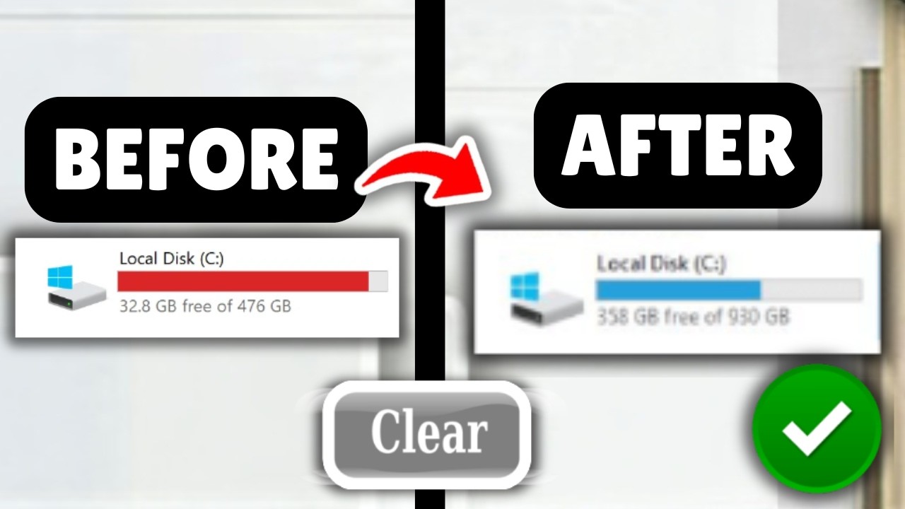 How To Free Up Space On Your Local Disk C - YouTube