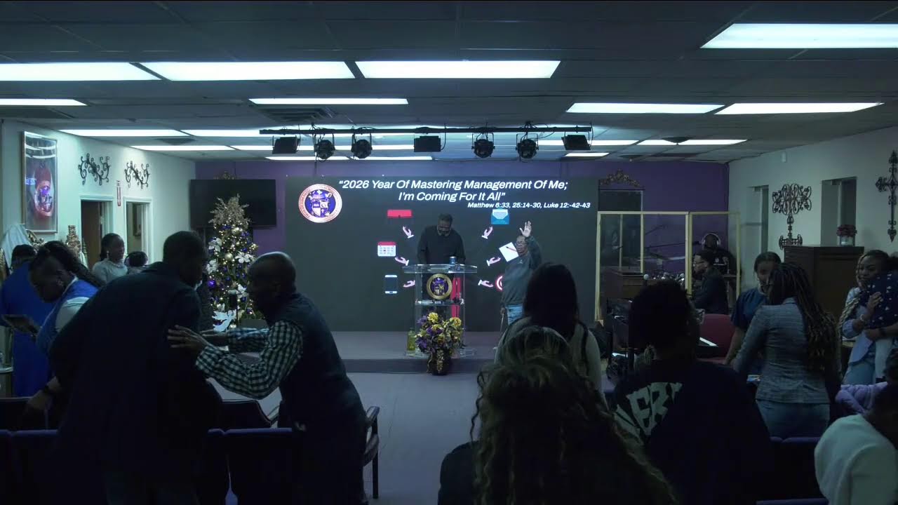 "2026 Year Of Mastering Management Of Me; I'm Coming For It All" Matthew 