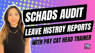 Full SCHADS Payroll Audit: Leave History Reports Guide