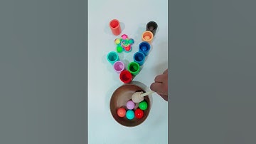 ASMR color sorting, #shorts15 ,#Fidgettoys #ASMRrelaxation #Viral #Trending