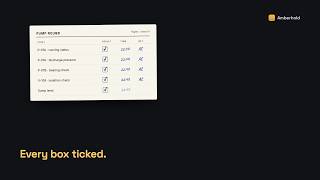 Did the operator round actually happen A sheet of ticks vs the record | Amberhold