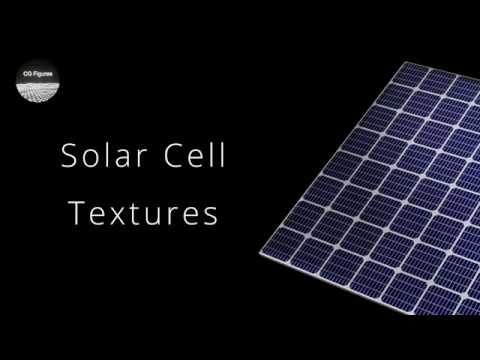 How to Make A Solar Cell Texture in Blender - YouTube