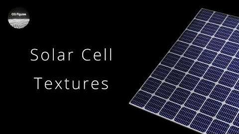 How to Make A Solar Cell Texture in Blender