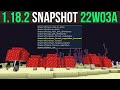 Minecraft 1.18.2 Snapshot 22w03a Frog Eating Goats & Placefeature Command