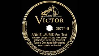 1938 Tommy Dorsey - Annie Laurie (with vocal quartet) - YouTube
