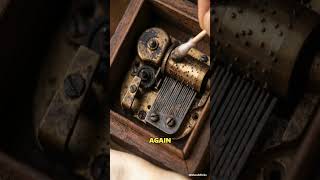 Restoring a vintage music box mechanism Still plays #asmr #restoration #satisfying